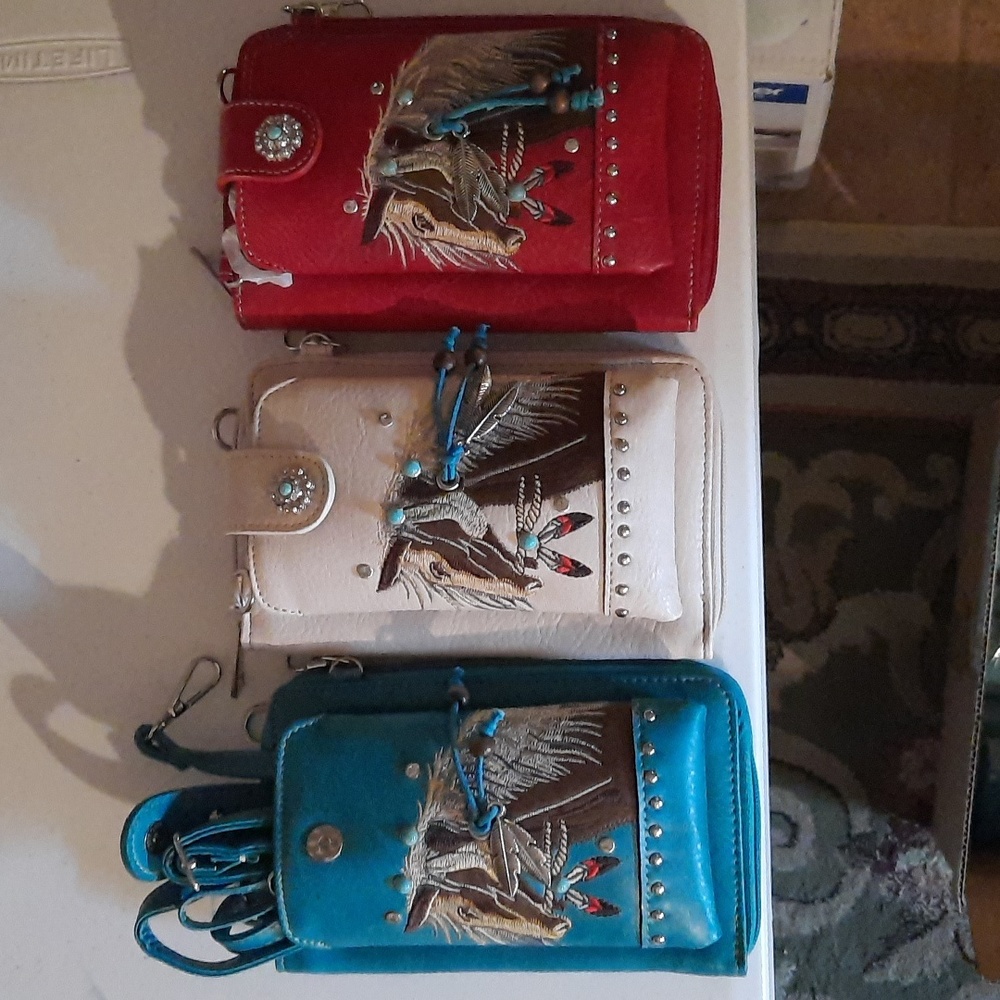 Brand New Western Phone Wallets